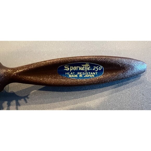 Vintage Sporuette 250 Heat Resistant Plastic‎ Bristle Small Round Styling Brush - Picture 2 of 6